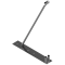 Mobile fence support strut | incl. base plate | galvanized, with clamp